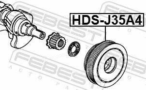 Febest HDS-J35A4