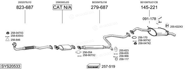 Bosal SYS20533