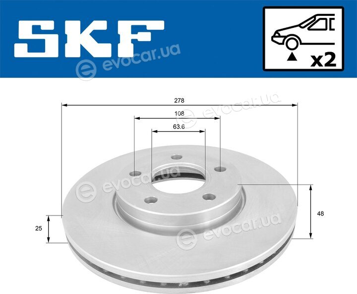 SKF VKBD 80103 V2