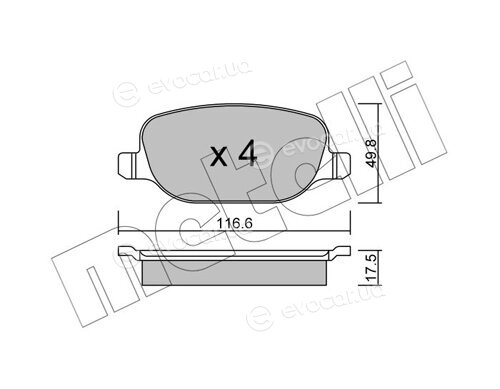 Metelli 22-0704-0