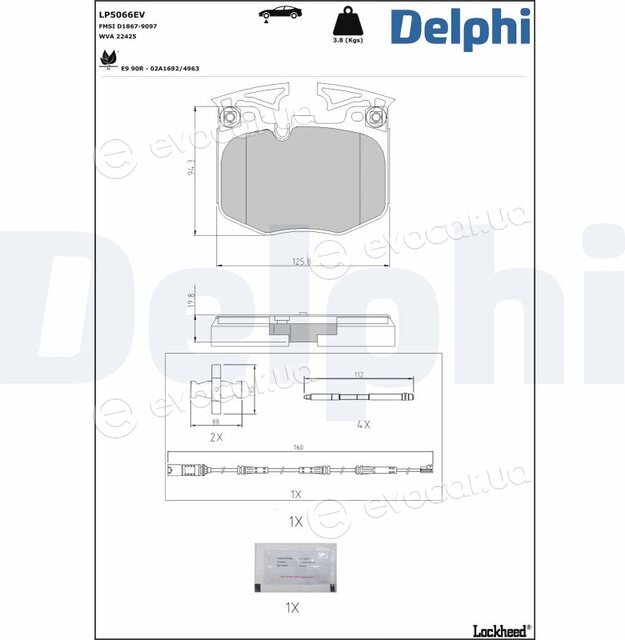 Delphi LP5066EV