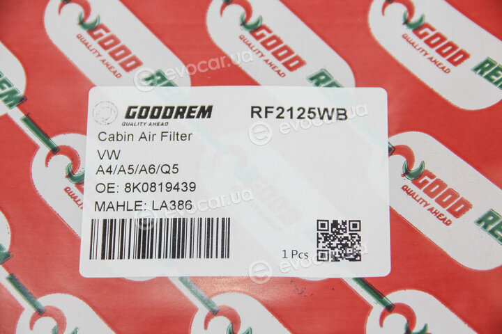 Goodrem RF2125WB