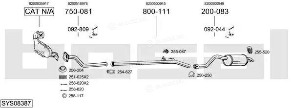 Bosal SYS08387