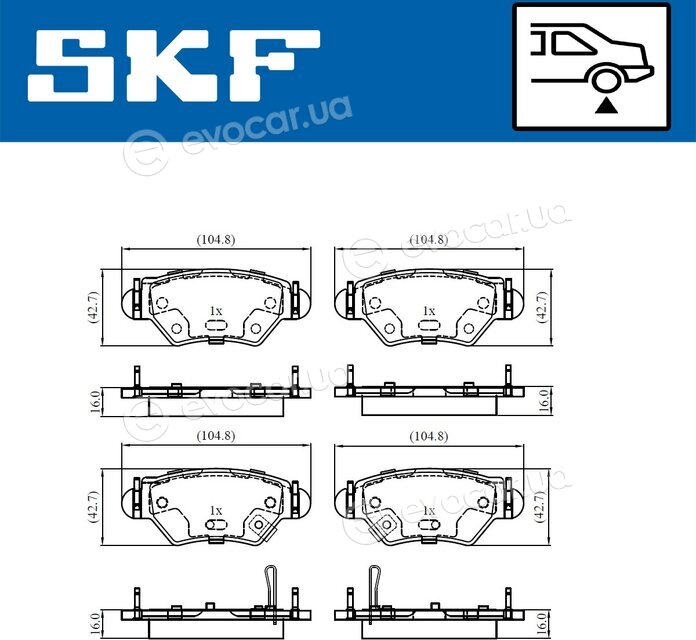 SKF VKBP 90806 A
