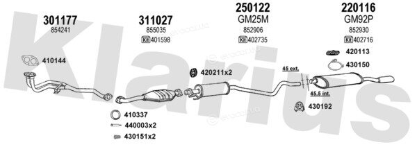 Klarius 390731E