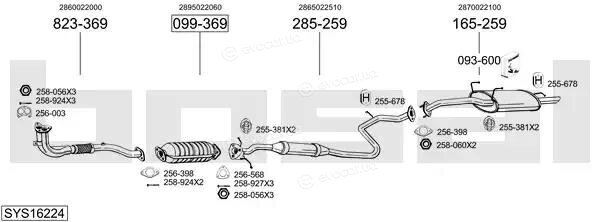 Bosal SYS16224