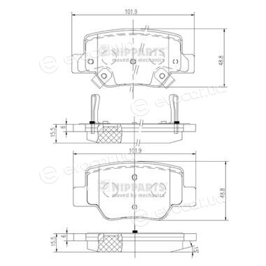 Nipparts N3612040
