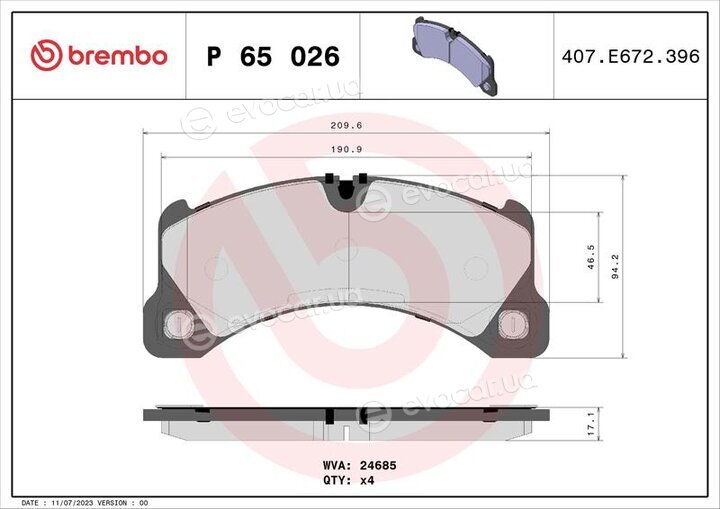 Brembo P 65 026