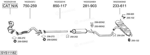 Bosal SYS11182