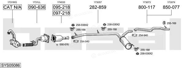 Bosal SYS05086