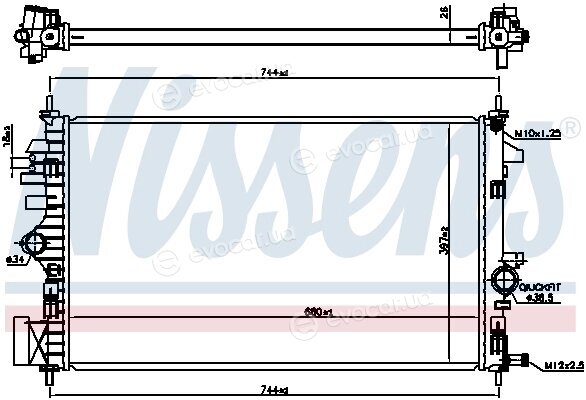 Nissens 606047