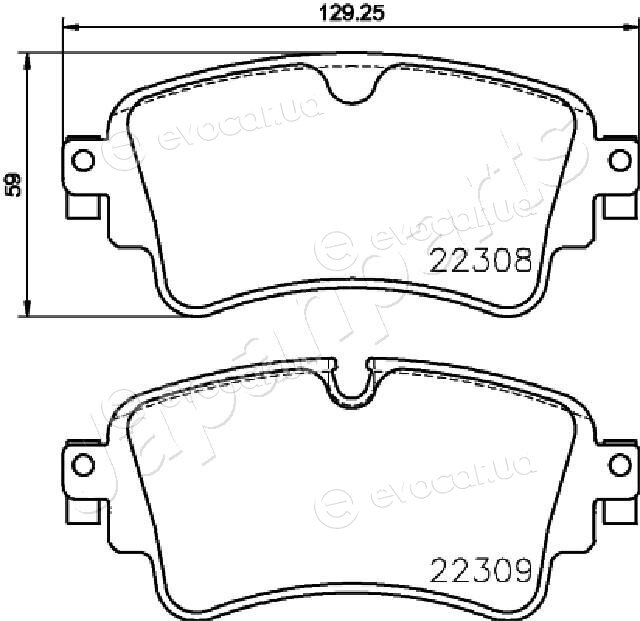 Japanparts PP-0910AF