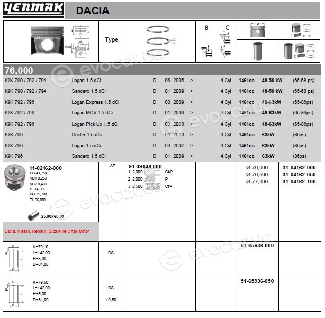 Yenmak 31-04162-000