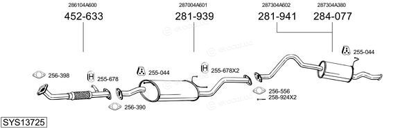 Bosal SYS13725