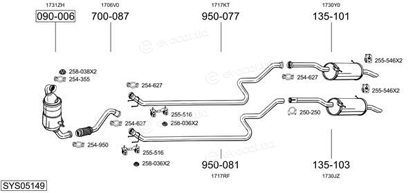 Bosal SYS05149