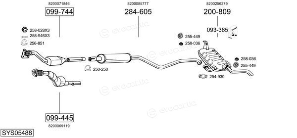 Bosal SYS05488