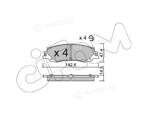 Cifam 822-1402-0