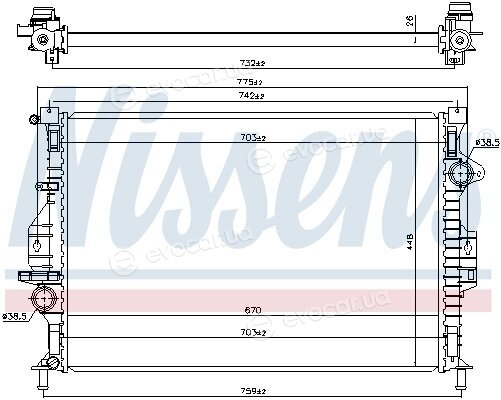 Nissens 66863