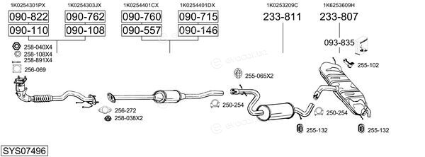 Bosal SYS07496