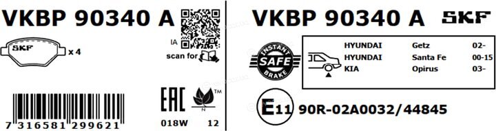 SKF VKBP 90340 A