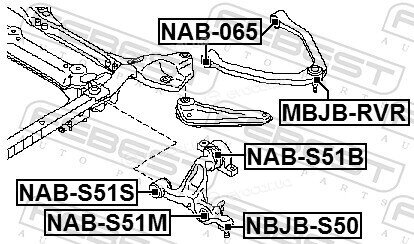 Febest NAB-S51M