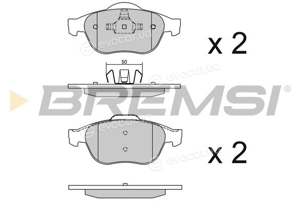 Bremsi BP2970