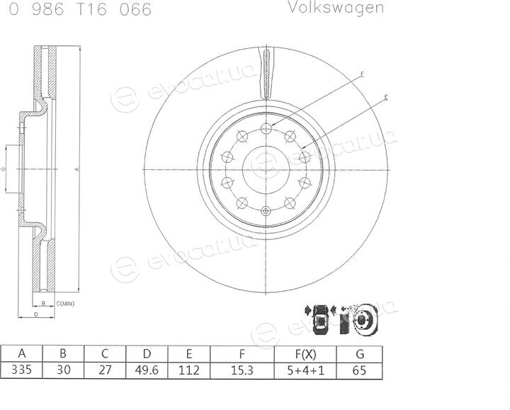 Bosch 1 987 474 552