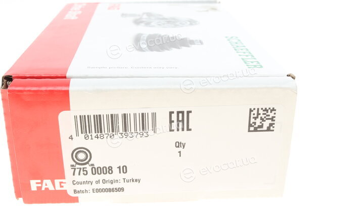 FAG 775 0008 10