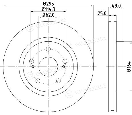 Hella Pagid 8DD 355 113-621