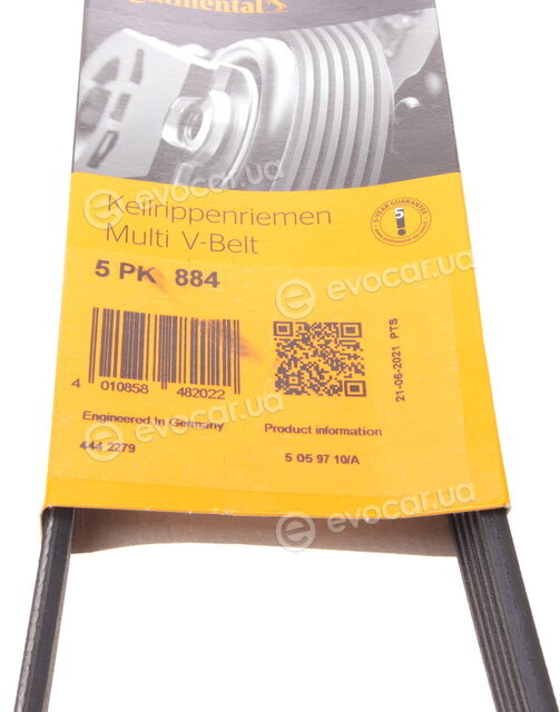 Continental 5PK884