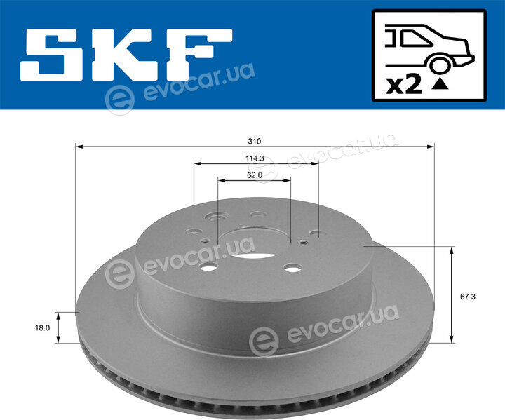 SKF VKBD 90386 V2