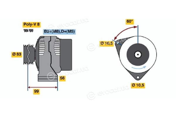 Bosch 0 124 615 029