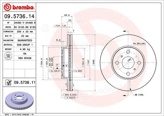 Brembo 09.5736.11