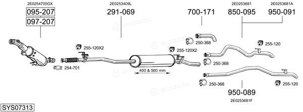 Bosal SYS07313