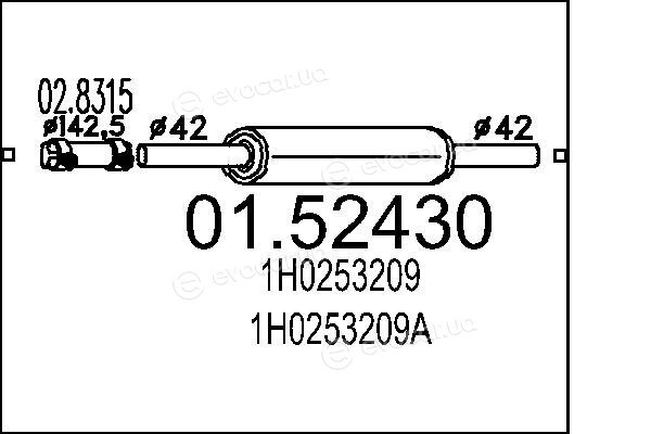 MTS 01.52430