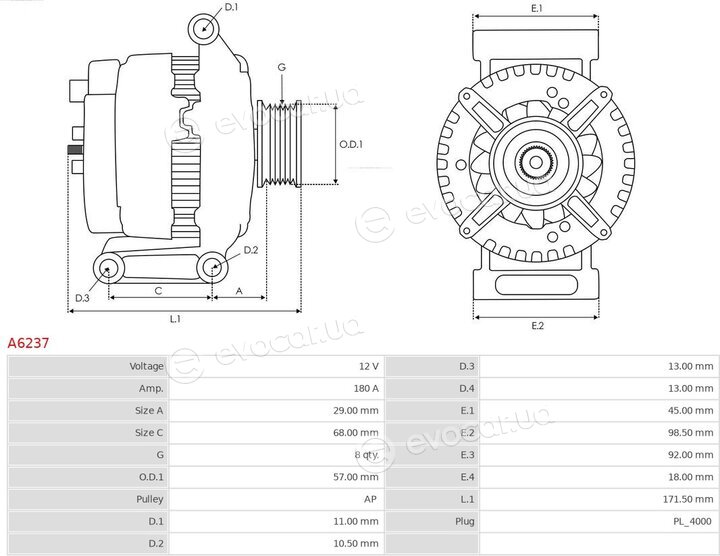 AS A6237