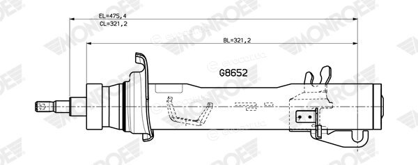 Monroe G8652