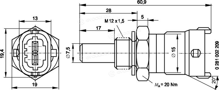 Bosch 0 281 002 209