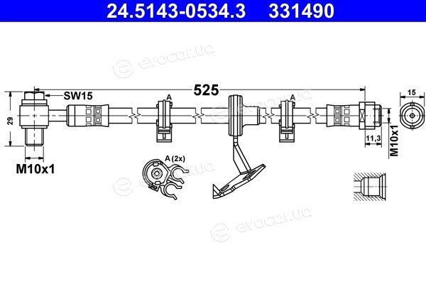 ATE 24.5143-0534.3