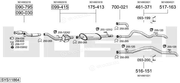 Bosal SYS11864