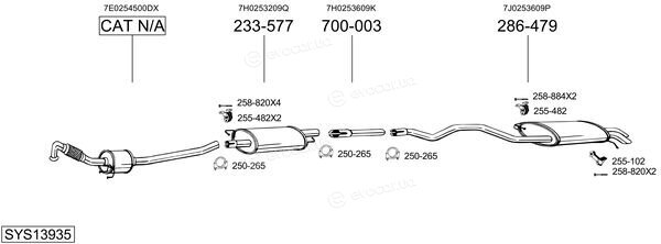 Bosal SYS13935