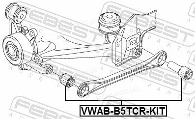 Febest VWAB-B5TCR-KIT