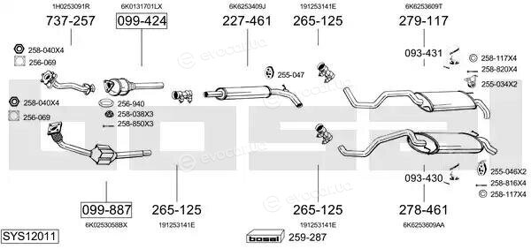 Bosal SYS12011