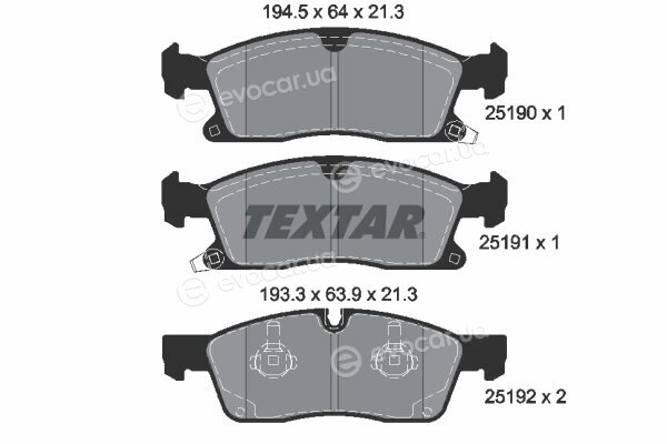 Textar 2519001