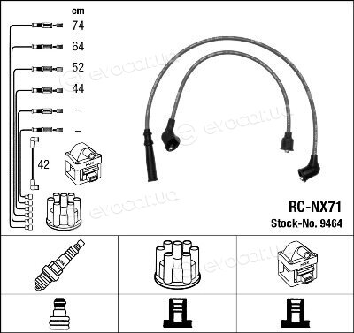 NGK / NTK RC-NX71