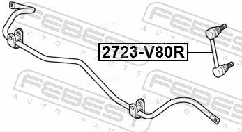 Febest 2723-S80R