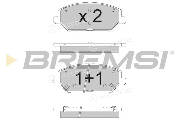 Bremsi BP3786