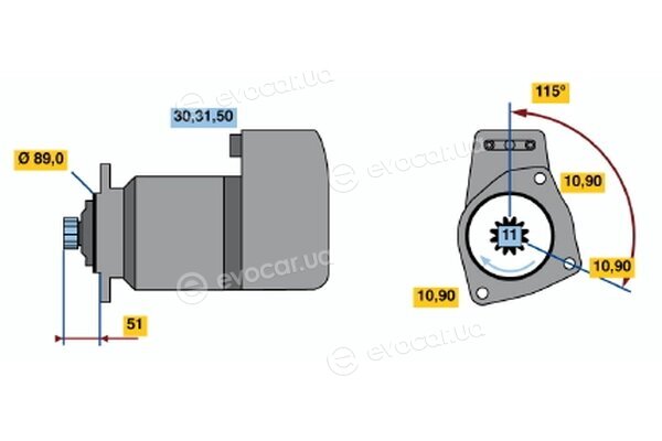 Bosch 0 001 416 069