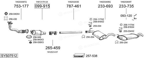 Bosal SYS07512