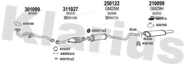 Klarius 390823E